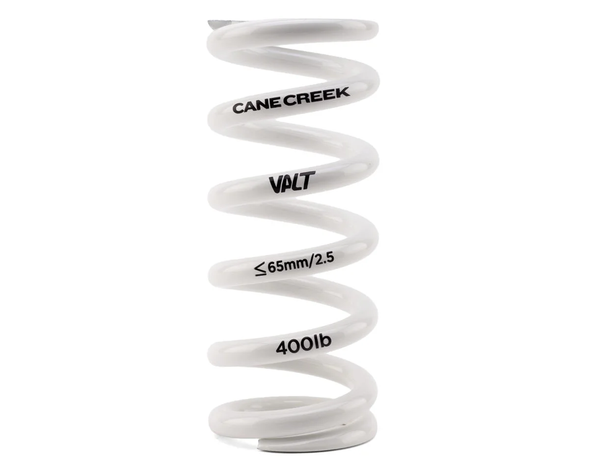 Cane Creek VALT Linear Rate Coil Spring (White) (65mm) (400lbs)